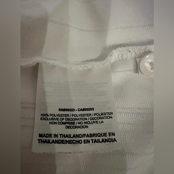 🔥VINTAGE NIKE GOLF POLO "TAM INTERNATIONAL" COLOR WHITE MEN'S SIZE BIG 3XL/XXXL - Picture 12 of 15